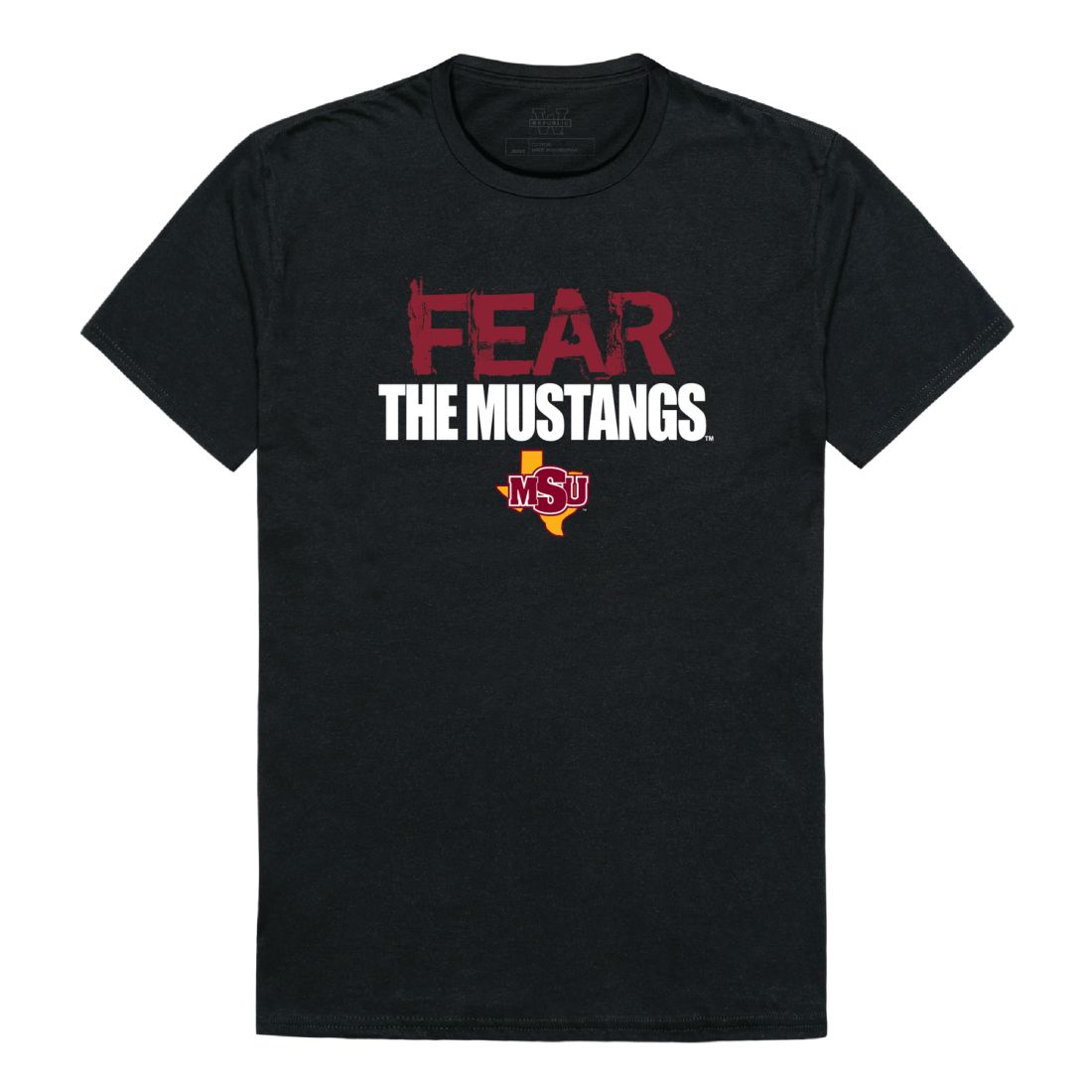 Midwestern State University Mustangs Fear College T-Shirt