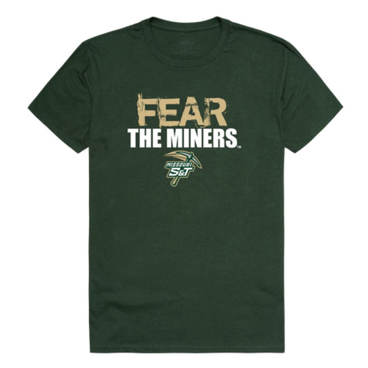 Missouri University of Science and Technology Miners Fear College T-Shirt