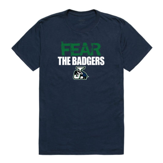 Northern Vermont University Badgers Fear College T-Shirt