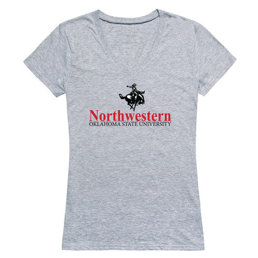 Northwestern Oklahoma State University Rangers Womens Seal T-Shirt
