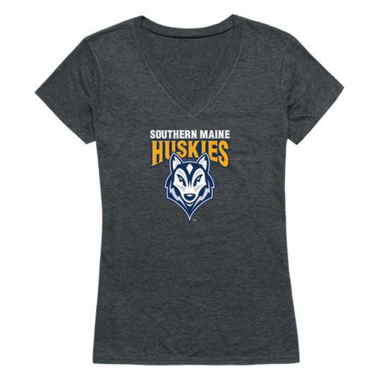 University of Southern Maine Huskies Womens Cinder T-Shirt