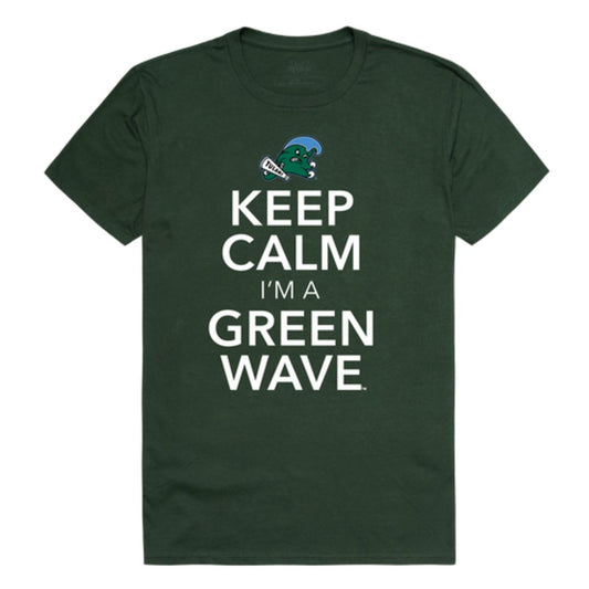 Tulane University Green Waves Keep Calm T-Shirt