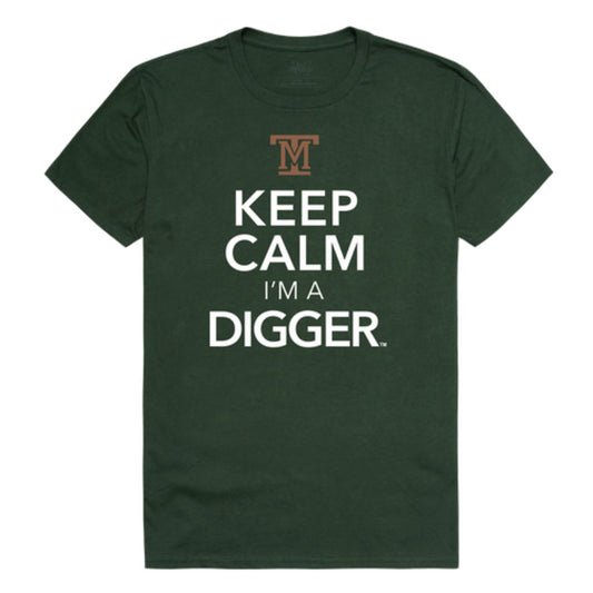 Montana Tech of the University of Montana Orediggers Keep Calm T-Shirt