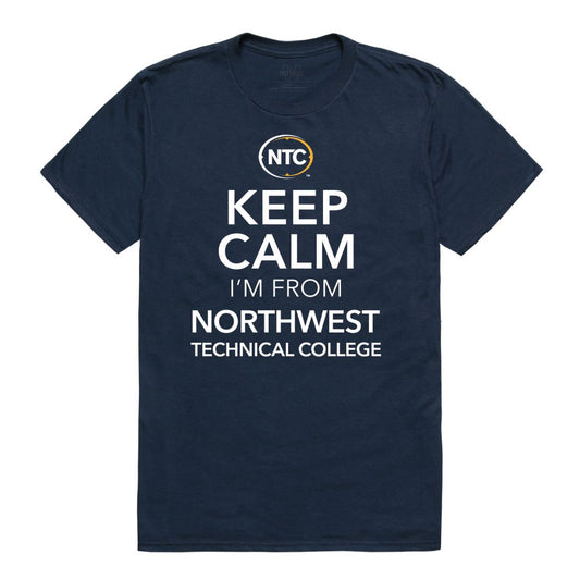 Northwest Technical College Hawks Keep Calm T-Shirt