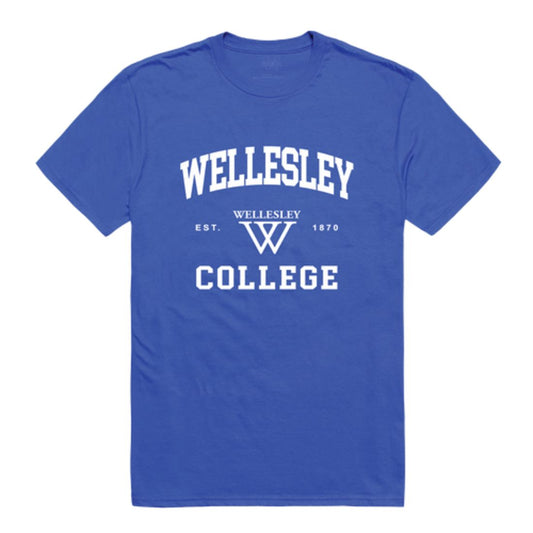 Wellesley College Blue Seal T-Shirt Tee