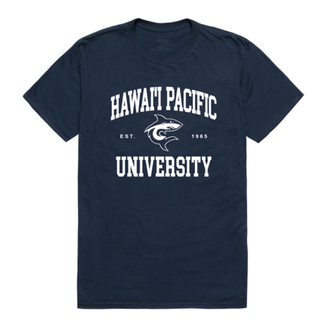 hawaii pacific university gear Hawaii Pacific University Sharks Seal T-Shirt Tee, Medium