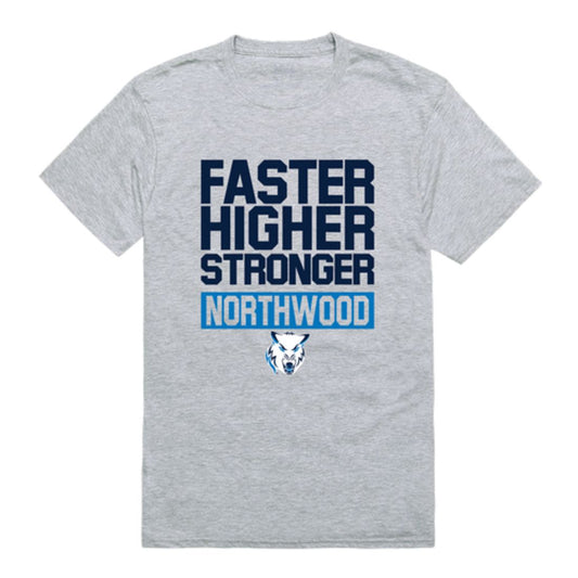 Northwood University Timberwolves Workout T-Shirt Tee