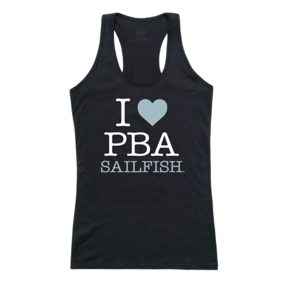 I Love Palm Beach Atlantic University Sailfish Womens Tank Top