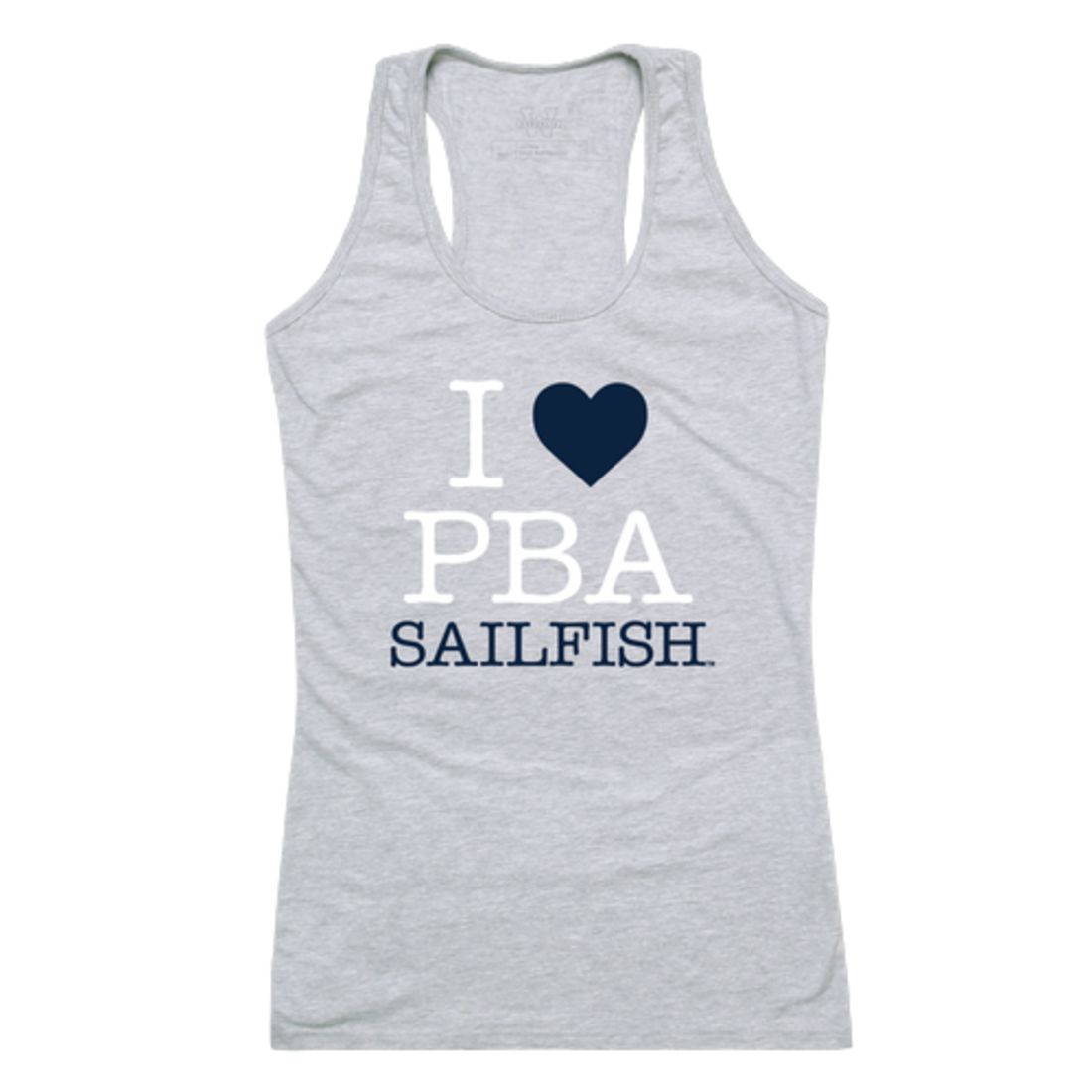 I Love Palm Beach Atlantic University Sailfish Womens Tank Top