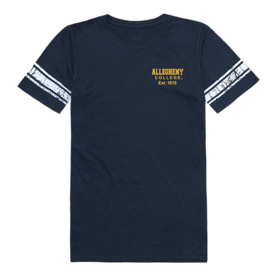 Allegheny College Gators Womens Practice Football T-Shirt Tee