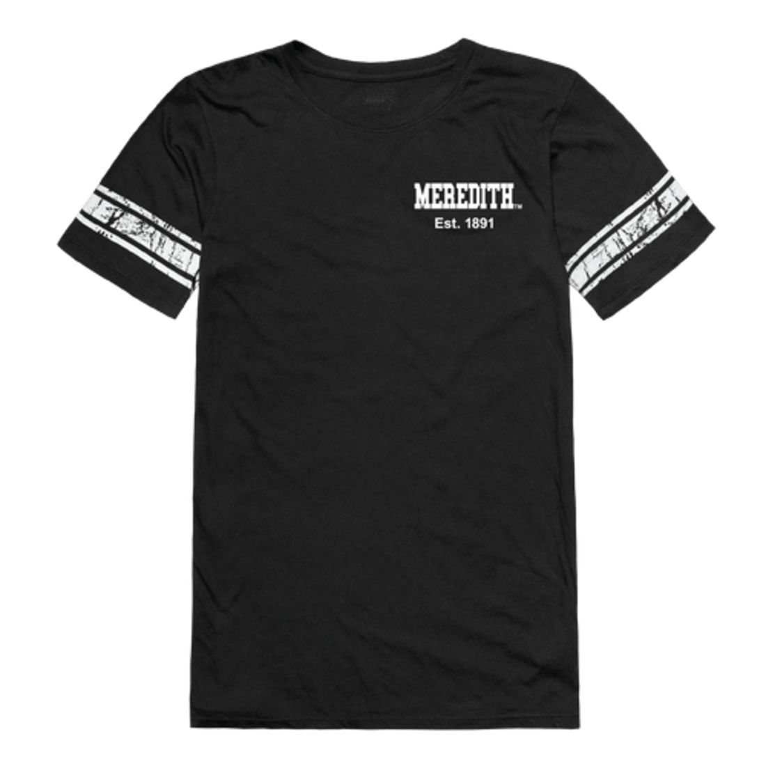 Meredith College Avenging Angels Womens Practice Football T-Shirt Tee