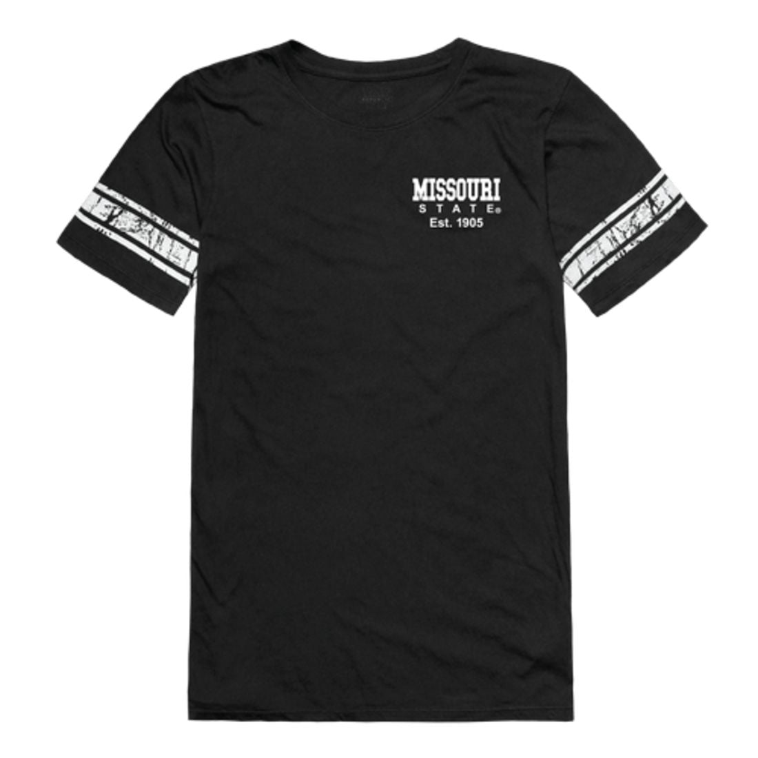 Missouri State University Bears Womens Practice Football T-Shirt Tee