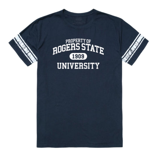 Rogers State University Hillcats Property Football T-Shirt Tee