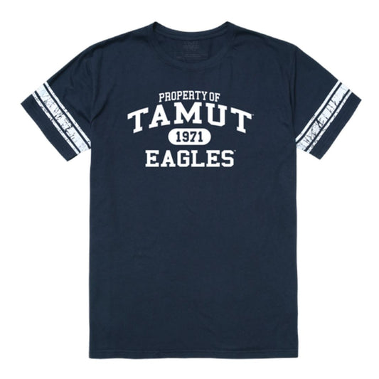 Texas A&M University-Texarkana Eagles Property Football T-Shirt Tee
