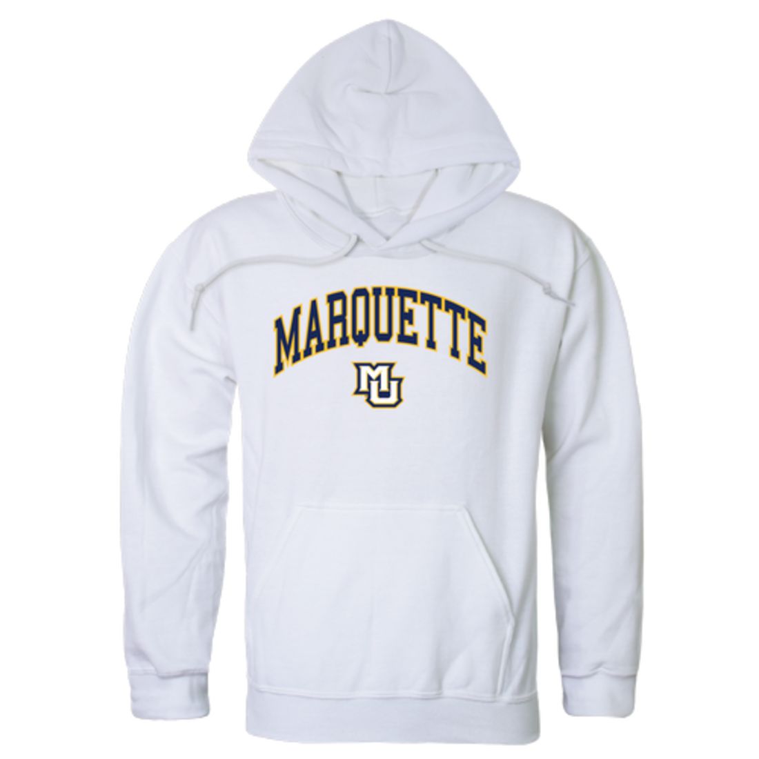 Marquette University Golden Eagles Campus Fleece Hoodie Sweatshirts