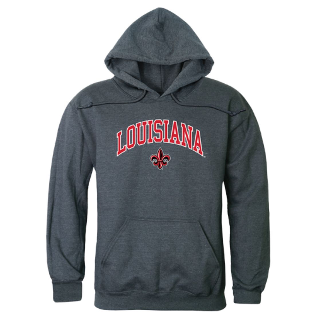 University of Louisiana at Lafayette Ragin' Cajuns Campus Fleece Hoodie Sweatshirts