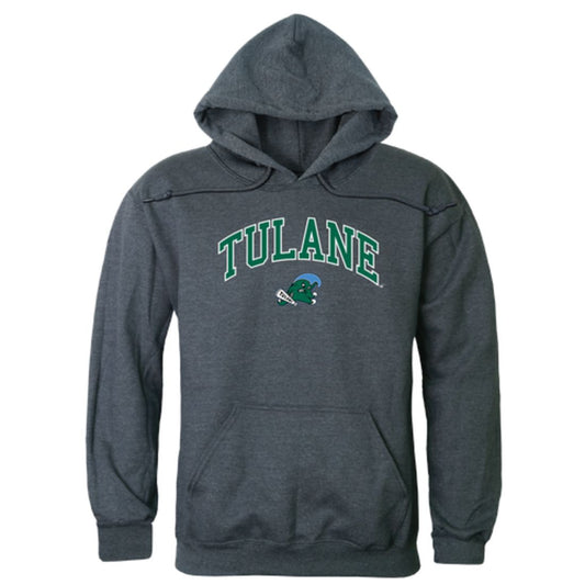 Tulane University Green Waves Campus Fleece Hoodie Sweatshirts