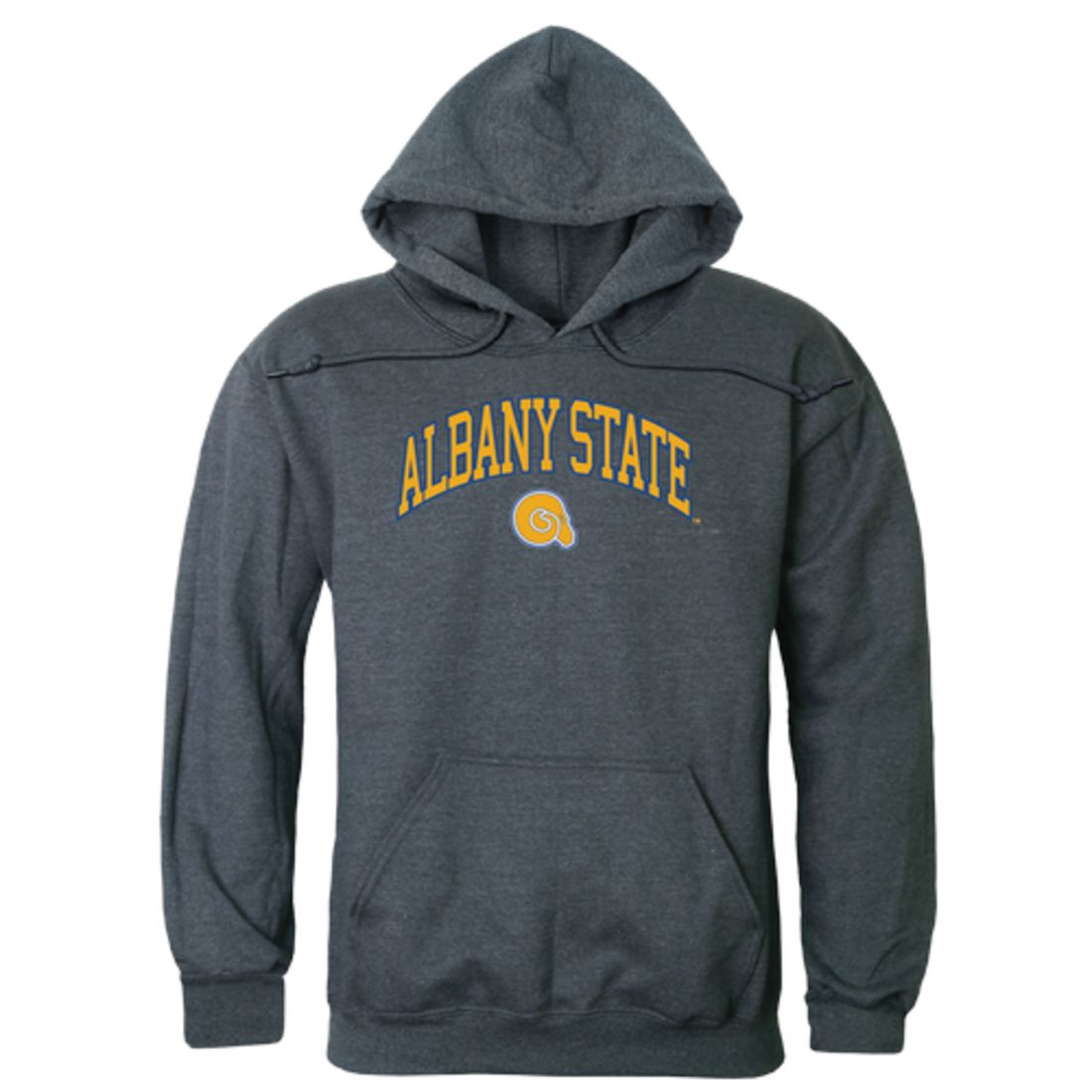 Albany State University Golden Rams Campus Fleece Hoodie Sweatshirts