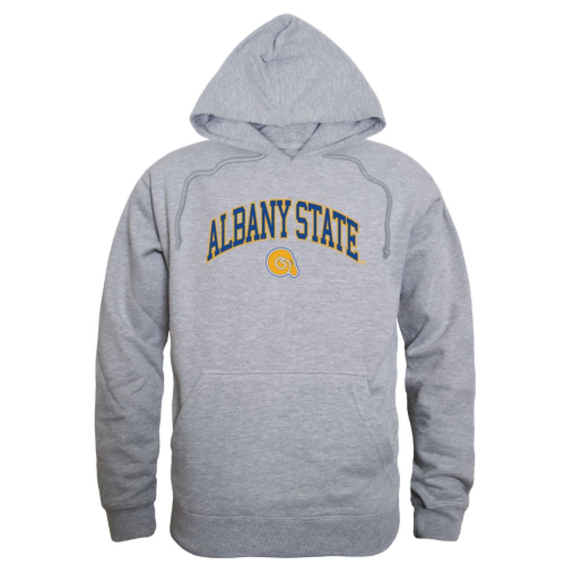 Albany State University Golden Rams Campus Fleece Hoodie Sweatshirts