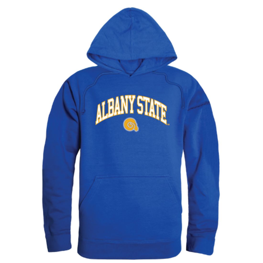 Albany State University Golden Rams Campus Fleece Hoodie Sweatshirts