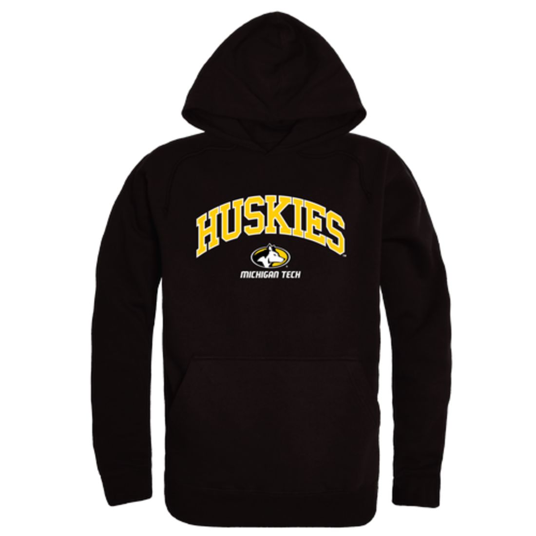 W Republic Apparel Northeastern University Huskies Campus Hoodie Sweatshirt  Black