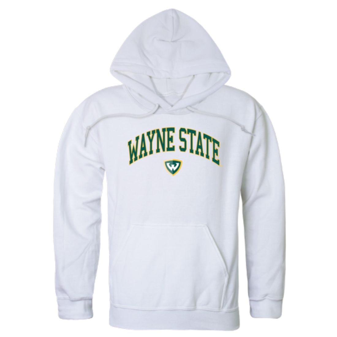 Wayne State University Warriors Campus Fleece Hoodie Sweatshirts