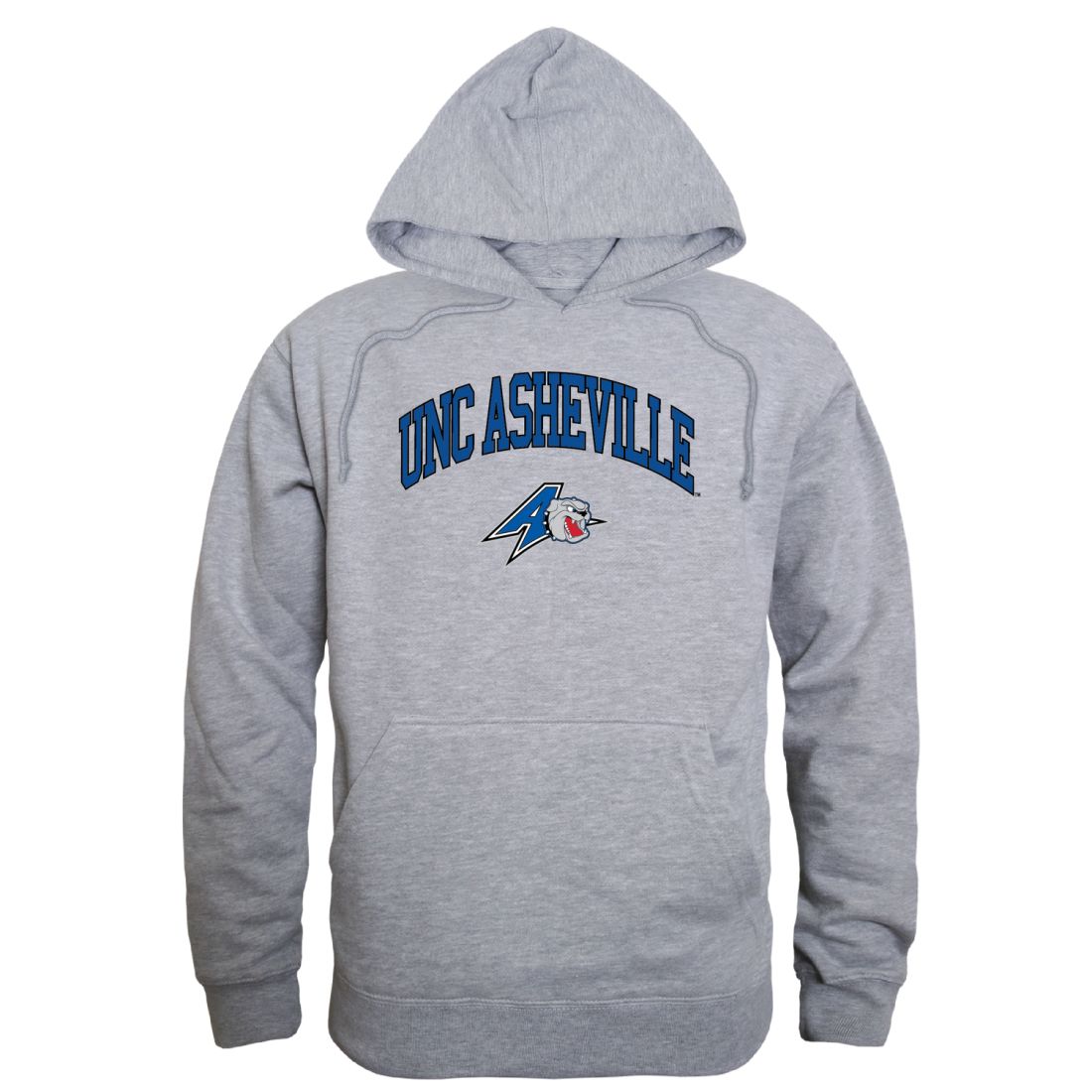 University of North Carolina Asheville Bulldogs Campus Fleece Hoodie Sweatshirts