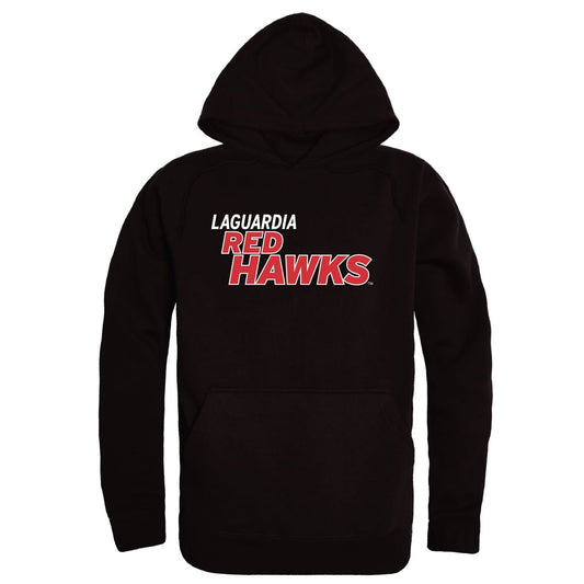 LaGuardia Community College Red Hawks Campus Fleece Hoodie Sweatshirts
