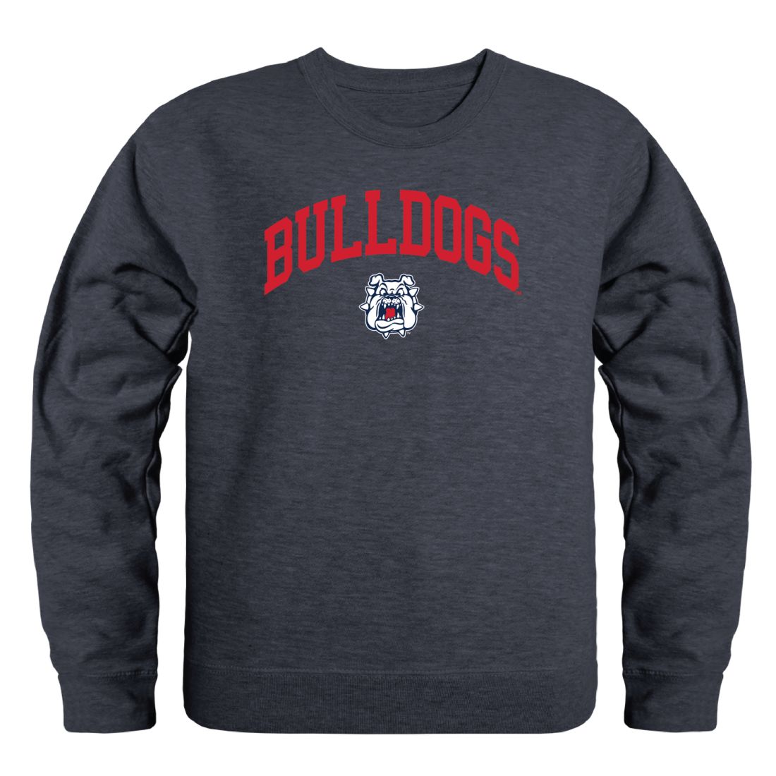 Fresno State University Bulldogs Campus Crewneck Sweatshirt