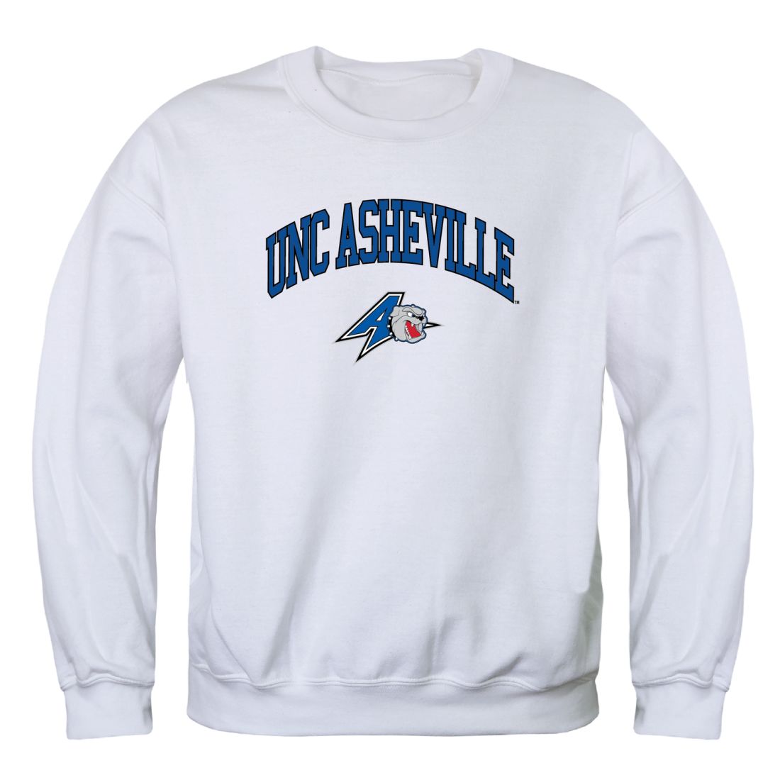 University of North Carolina Asheville Bulldogs Campus Crewneck Sweatshirt