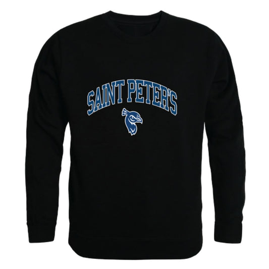 Saint-Peter's-University-Peacocks-Campus-Fleece-Crewneck-Pullover-Sweatshirt