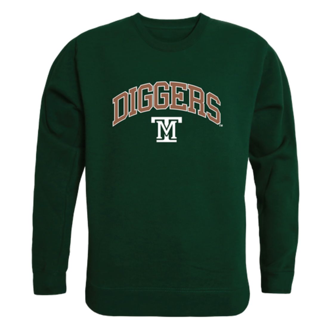 Montana Tech of the University of Montana Orediggers Campus Crewneck Sweatshirt