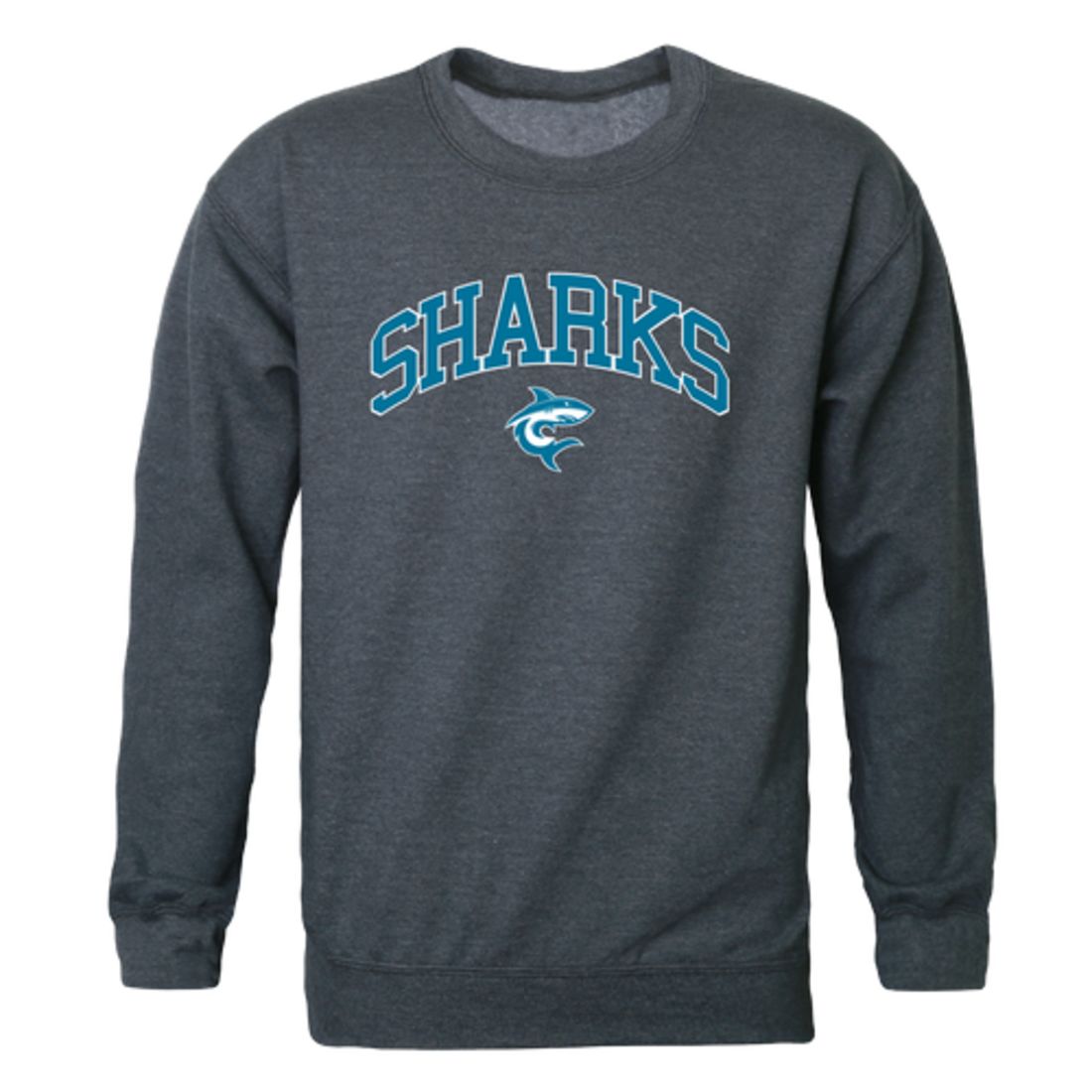 Hawaii-Pacific-University-Sharks-Campus-Fleece-Crewneck-Pullover-Sweatshirt