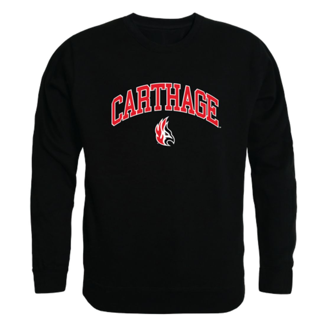 Carthage College Firebirds Campus Crewneck Sweatshirt