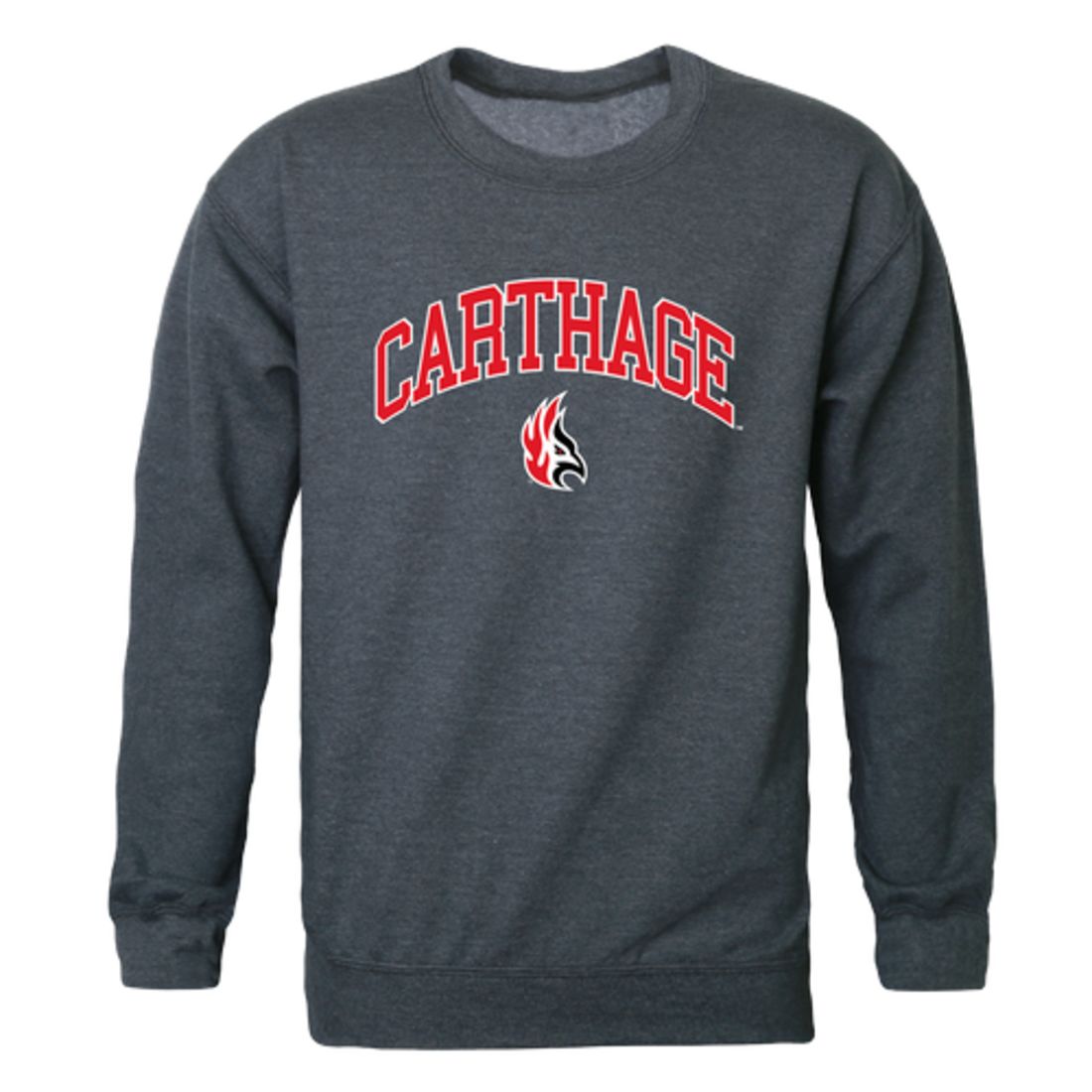 Carthage College Firebirds Campus Crewneck Sweatshirt