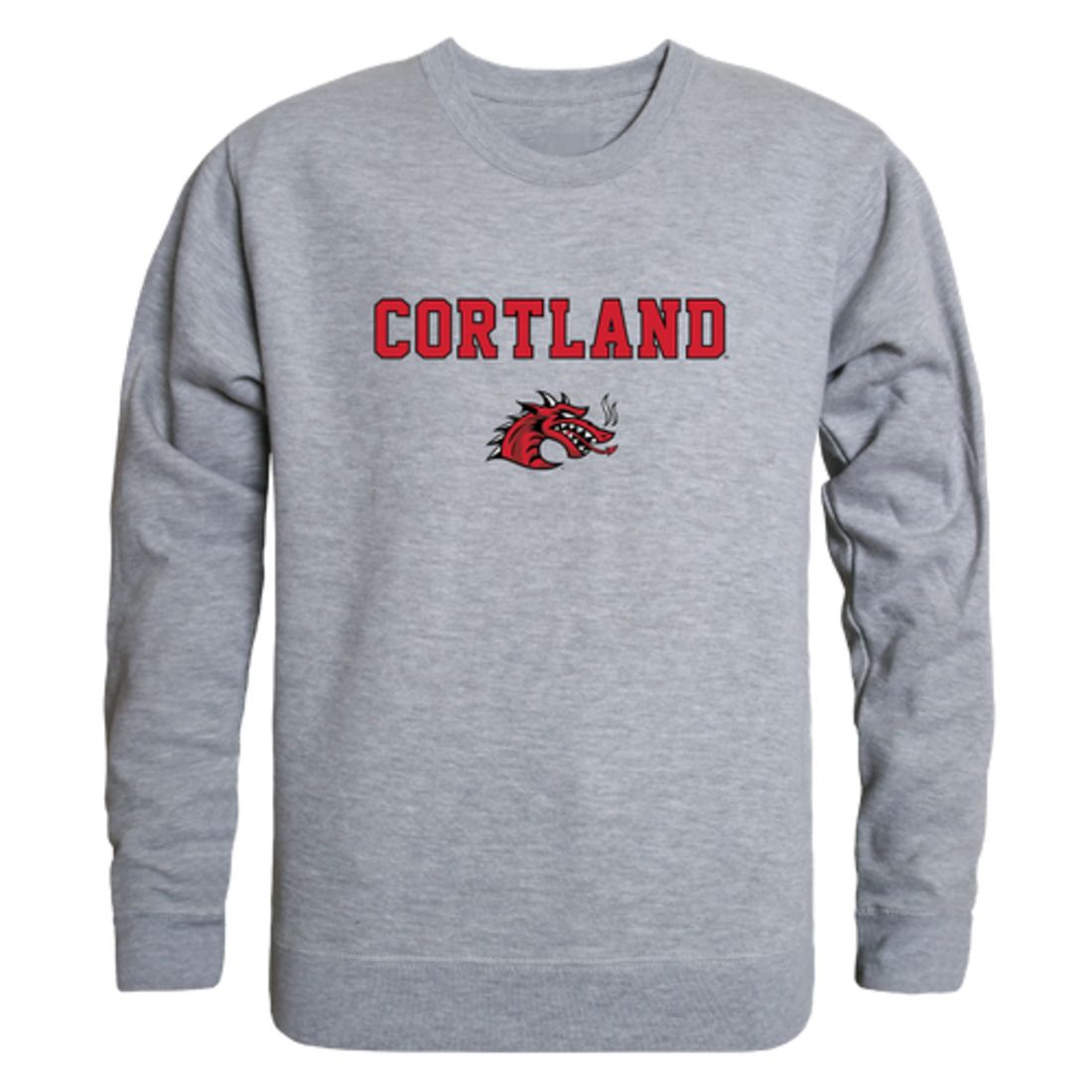 SUNY Cortland Red Dragons Campus Crewneck Sweatshirt
