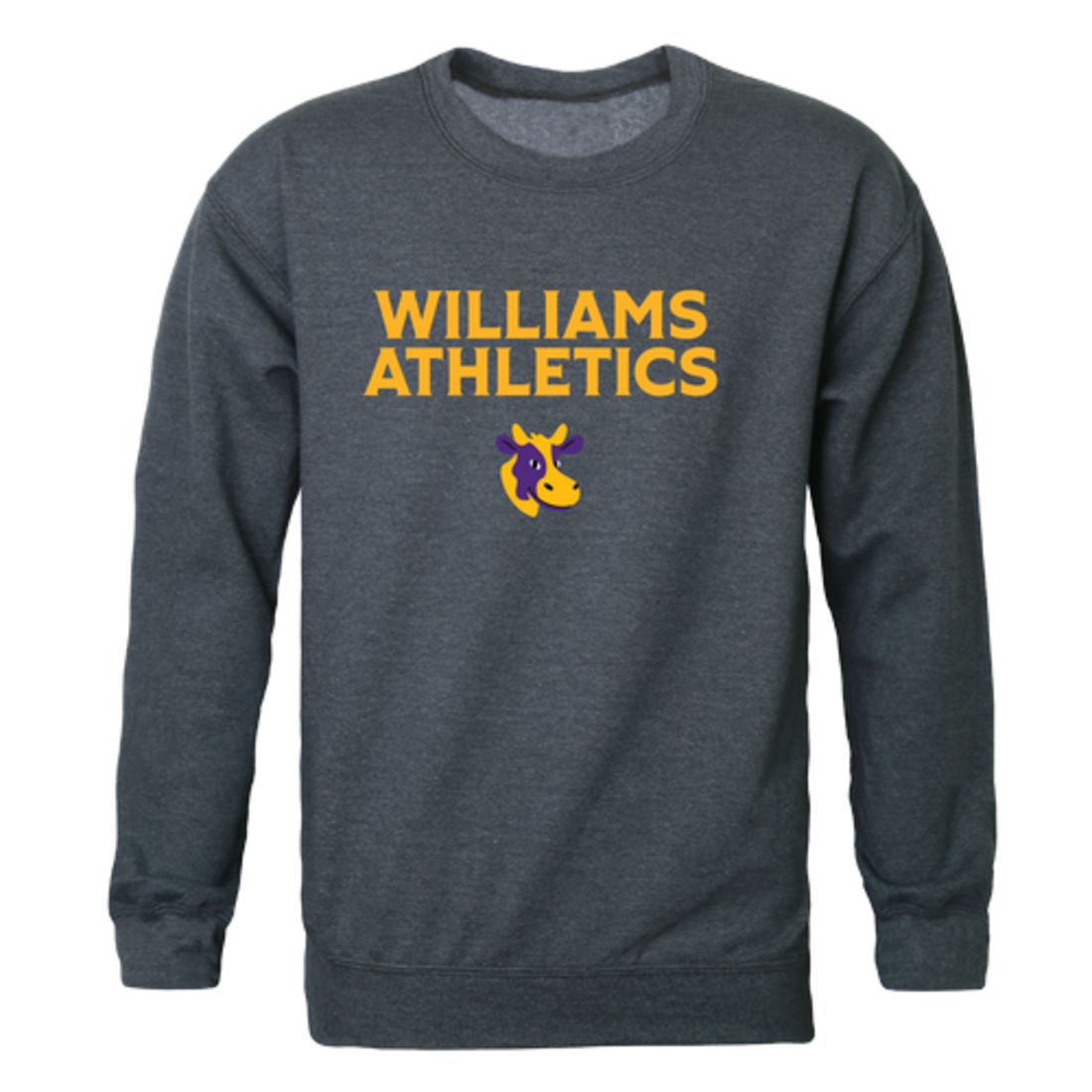 Williams College Ephs The Purple Cows Campus Crewneck Sweatshirt