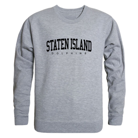 CUNY College of Staten Island Dolphins Game Day Crewneck Sweatshirt