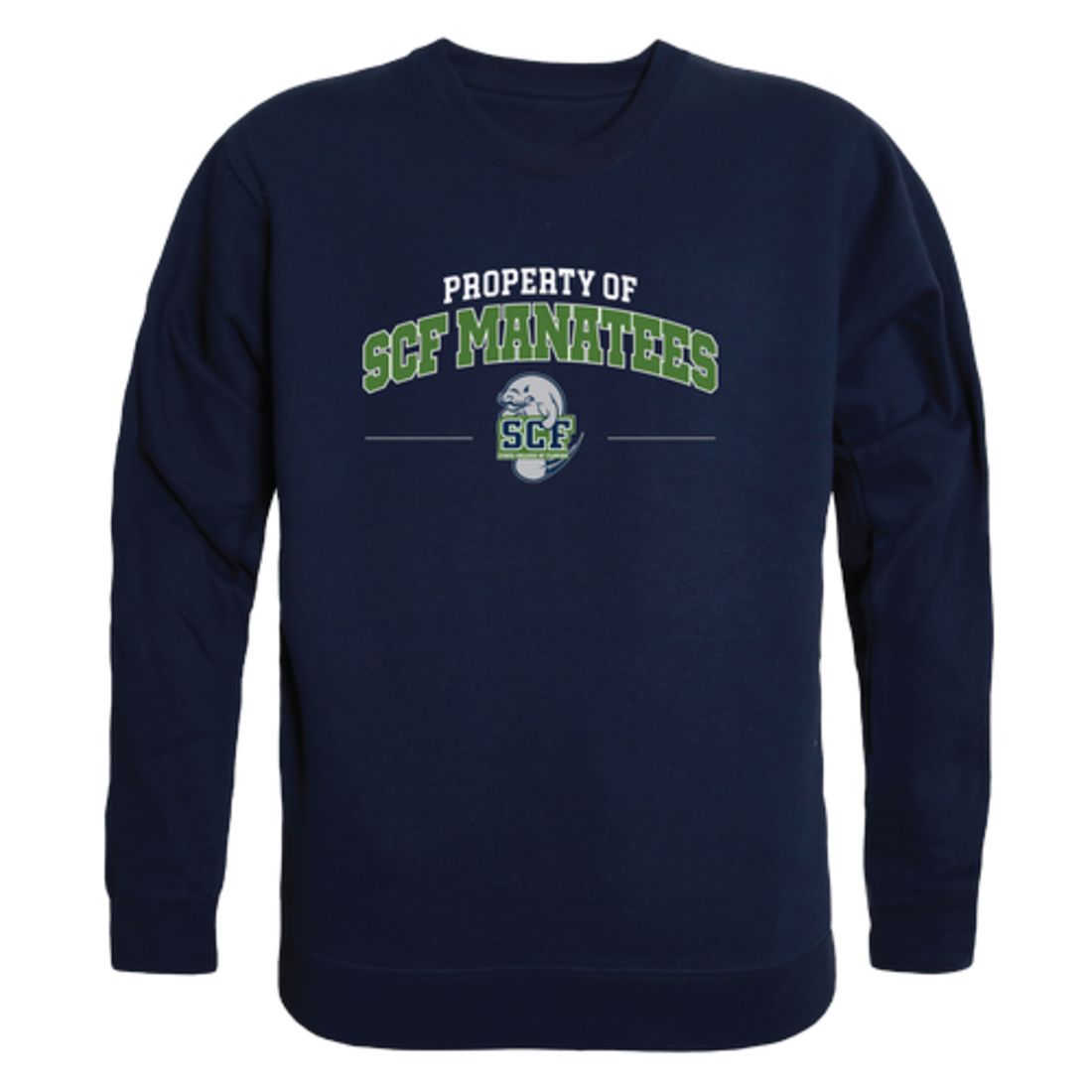 State-College-of-Florida-Manatees-Property-Fleece-Crewneck-Pullover-Sweatshirt