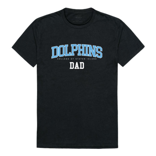 CUNY College of Staten Island Dolphins Dad T-Shirt