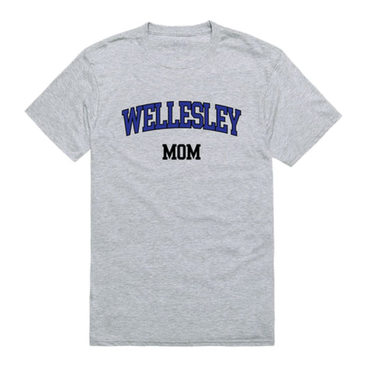 Wellesley College Blue Mom T-Shirt