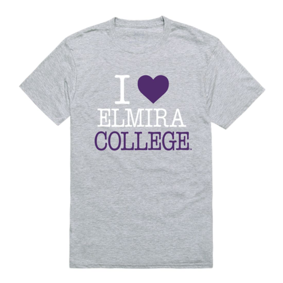I Love Elmira College Soaring Eagles T-Shirt Tee