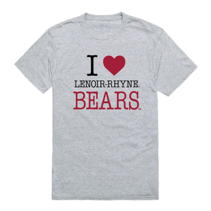 I Love Lenoir-Rhyne University Bears T-Shirt Tee