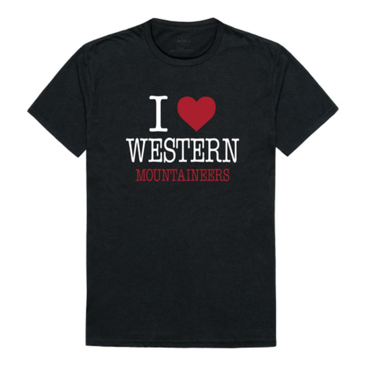 I Love Western Colorado University Mountaineers T-Shirt Tee