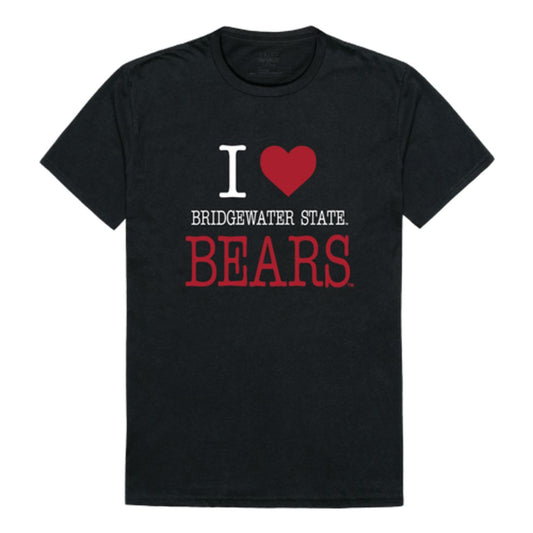 I Love Bridgewater State University Bears T-Shirt Tee