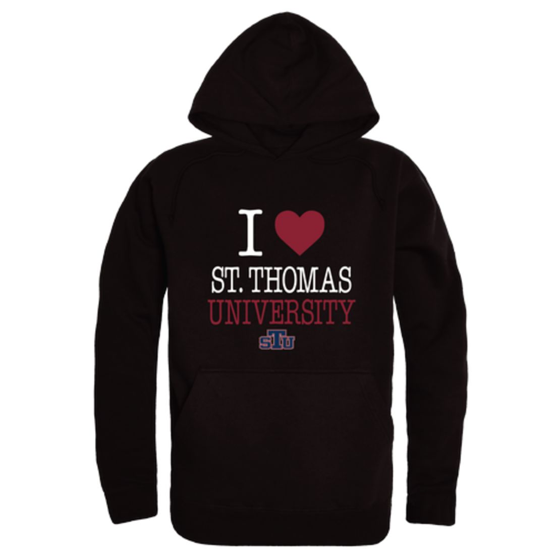 I-Love-St.-Thomas-University-Bobcats-Fleece-Hoodie-Sweatshirts
