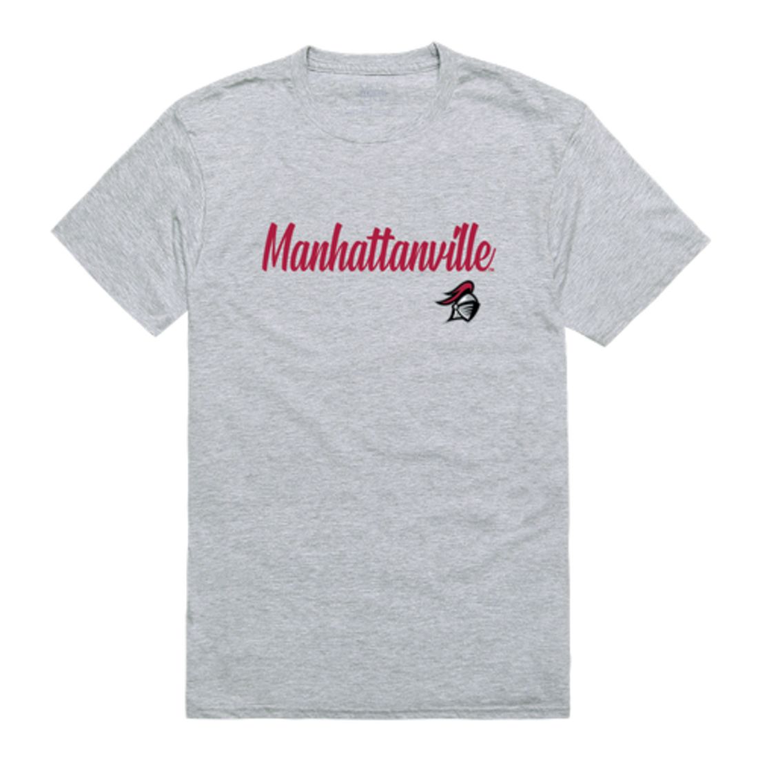 Manhattanville College Valiants Script T-Shirt Tee
