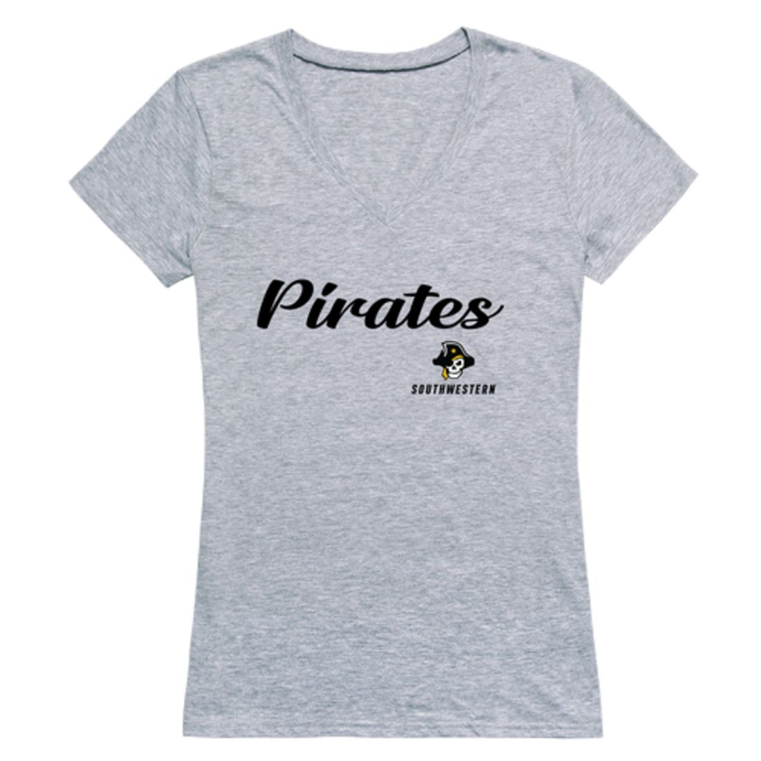 Southwestern University Pirates Womens Script T-Shirt Tee
