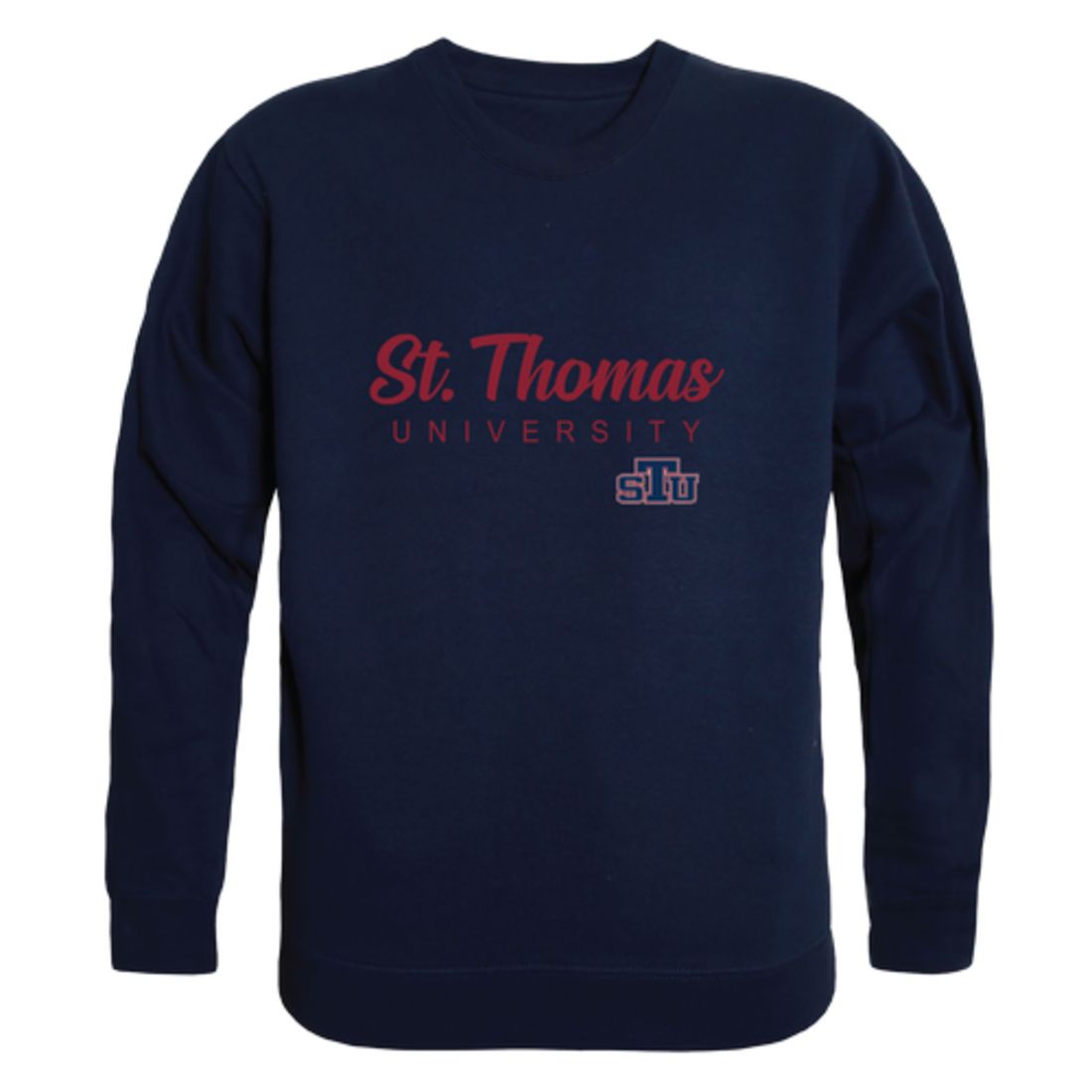 St.-Thomas-University-Bobcats-Script-Fleece-Crewneck-Pullover-Sweatshirt
