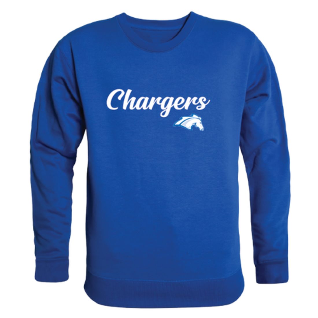 The-University-of-Alabama-in-Huntsville-Chargers-Script-Fleece-Crewneck-Pullover-Sweatshirt